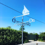 Sailing Boat weathervane